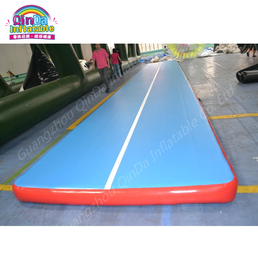 Продажа Фитнес Бодибилдинг надувные гимнастические коврики оборудование для спортзала коврики для йоги надувные посадочные коврики трек для прод...