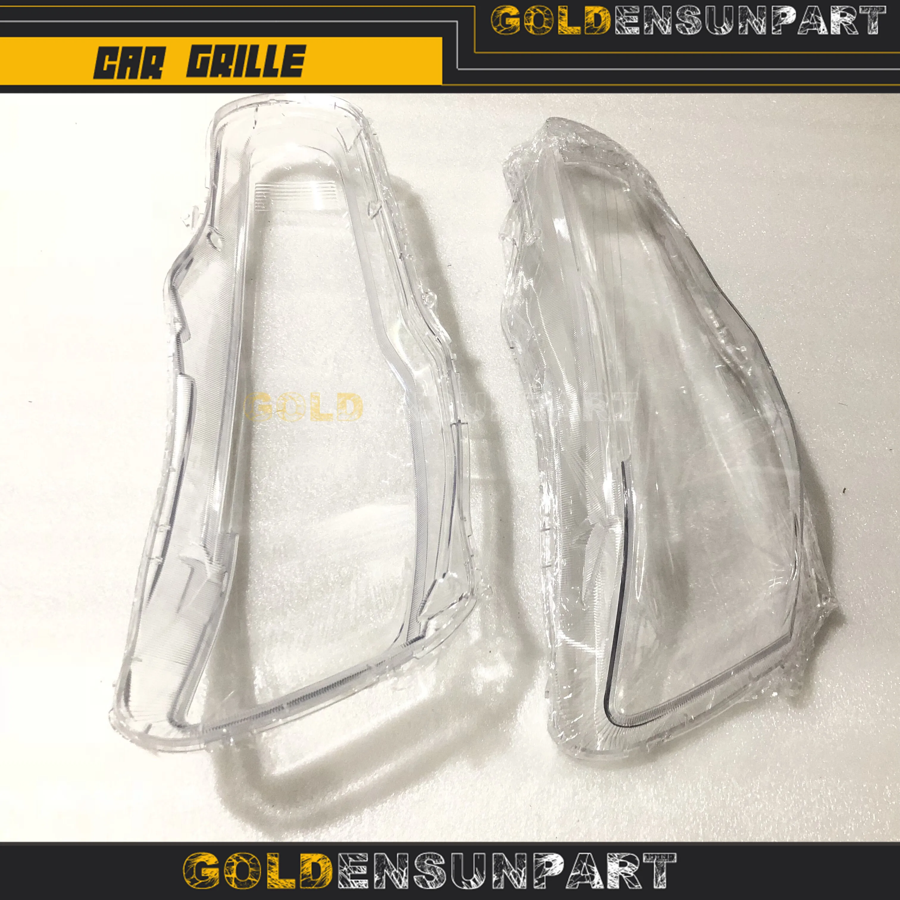 

For Mitsubishi Lancer 08-15 1set Headlight Headlamp Lens Cover LEFT and RIGHT