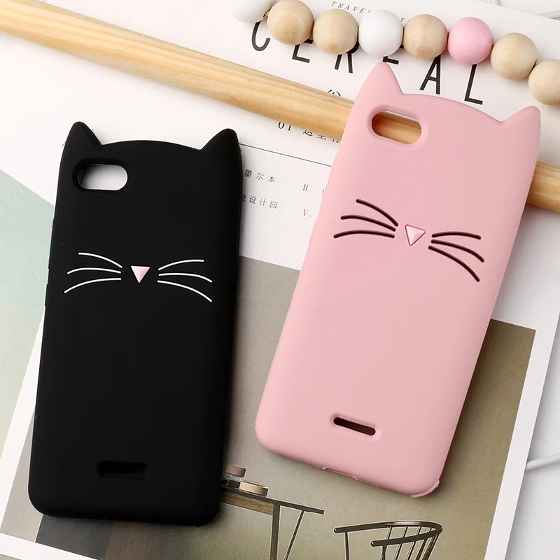Чехол для Xiao mi Red mi 6A чехол s кошачьими ушками Мягкий силиконовый чехол для Xiao mi Red mi Note 7 6 5 Pro Red mi 4X 4A S2 чехол для mi 9 8 SE Lite