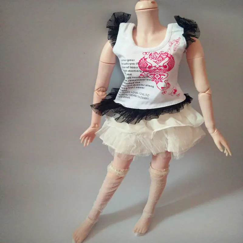 1/3 BJD Кукла Одежда bjd костюм платье комплект белый цвет | Игрушки и хобби