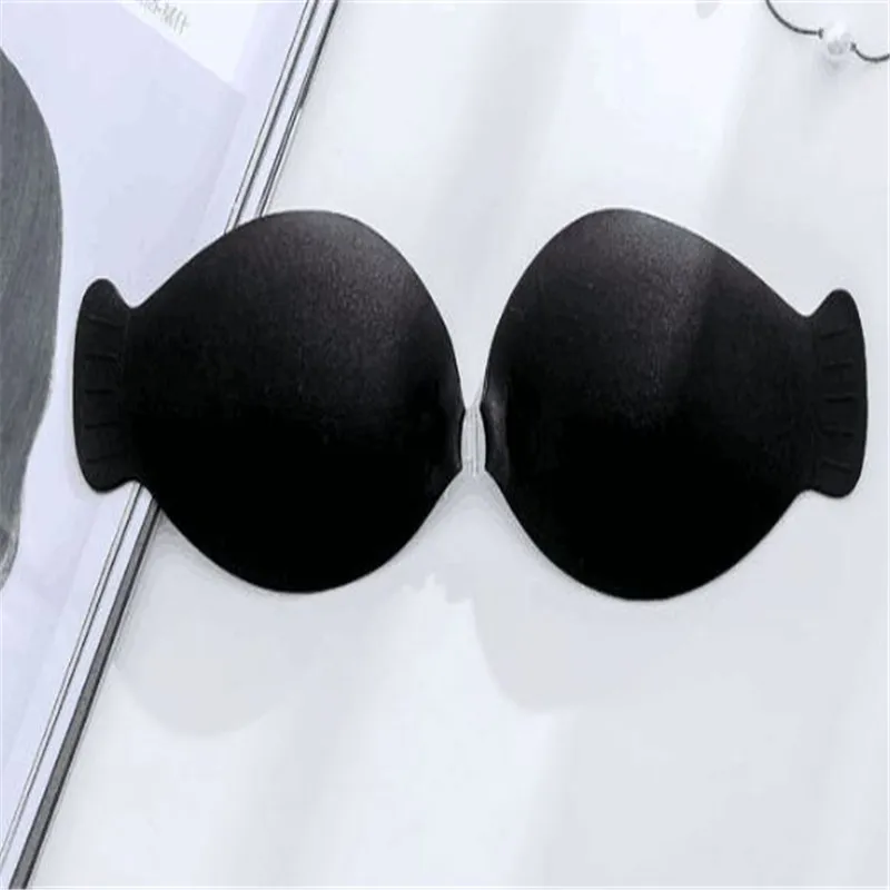 100pcs/New Sexy bra Women Self Adhesive Strapless Bandage Stick Gel Silicone Push Up Invisible Bra seamless Intimates bras