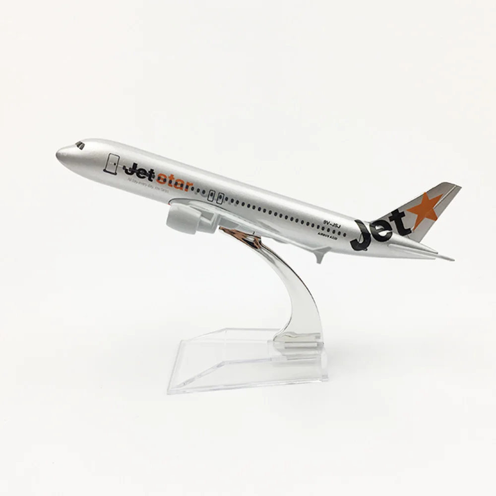 1/400 Весы Модель Аэробус A320 Jet Star дыхательные пути 16 см сплава игрушка в виде самолета Для детей подарок для коллекции
