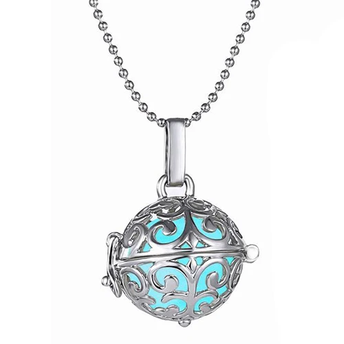 Женская светящаяся подвеска в виде полого шара|pendant necklace|glowing jewelryjewelry jewelry |