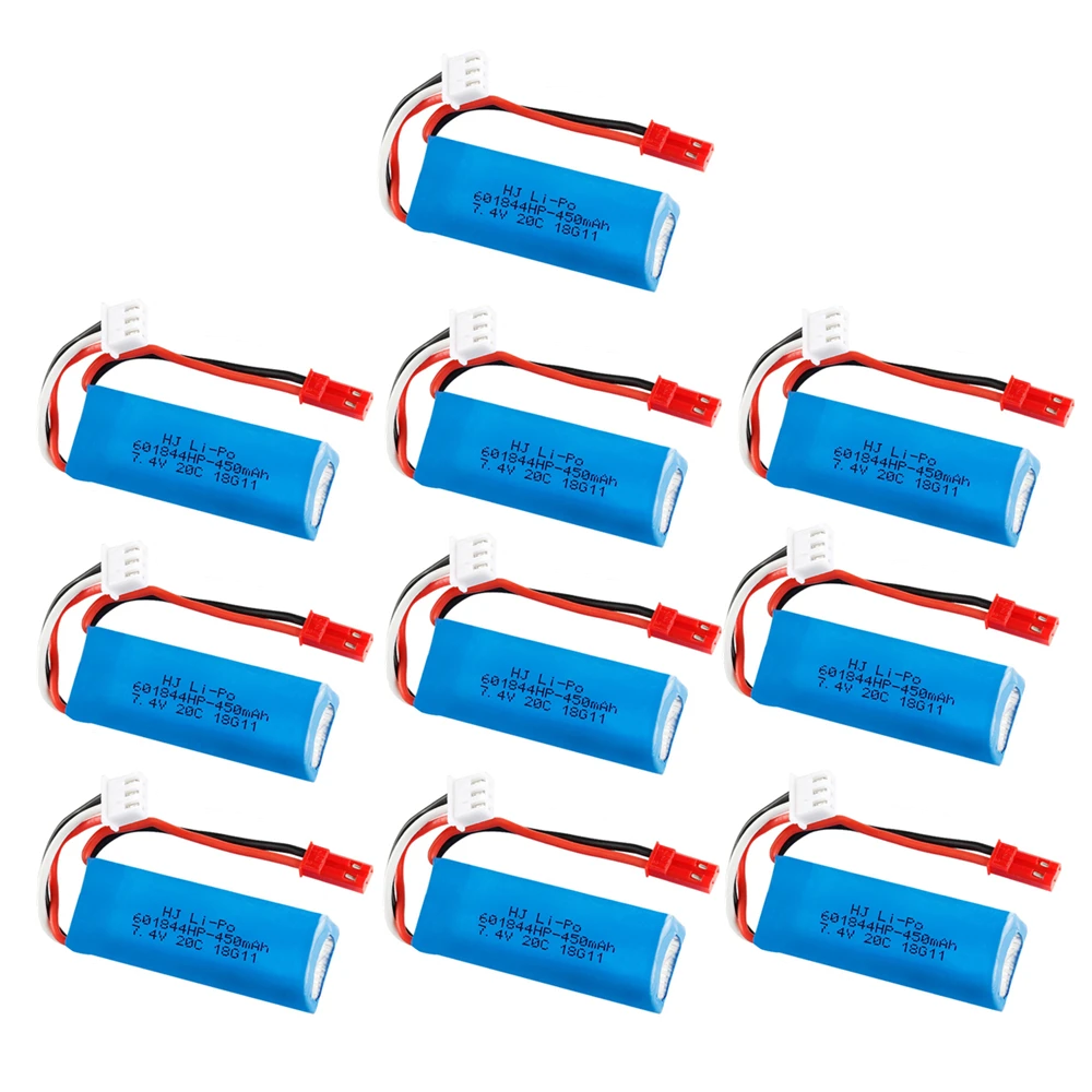 Parts 2s 7.4v Battery 10pcs/lots