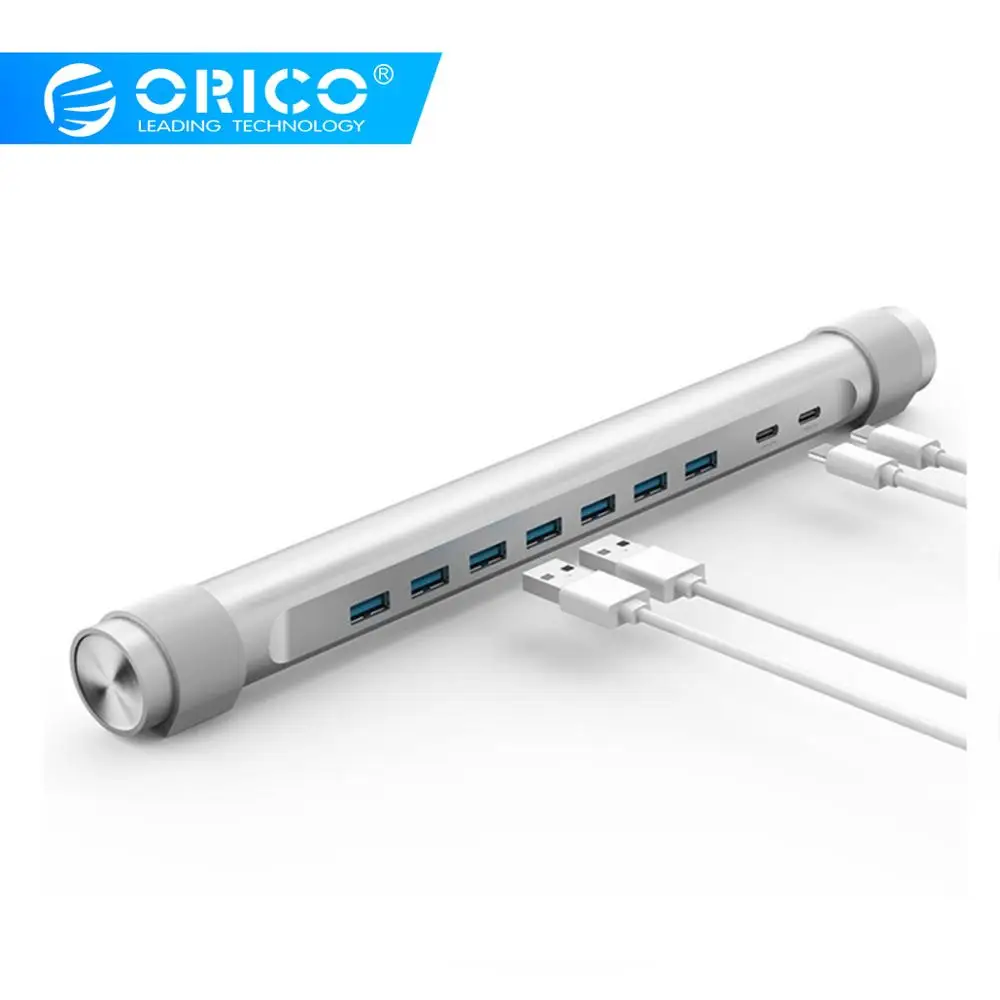 ORICO M7C2 творческий USB C концентратор 7 Порты 3 0 разветвитель с авто держатели для