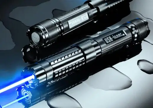 450nm высокое мощность синий лазерные указки фонарик ожог матч свеча горит