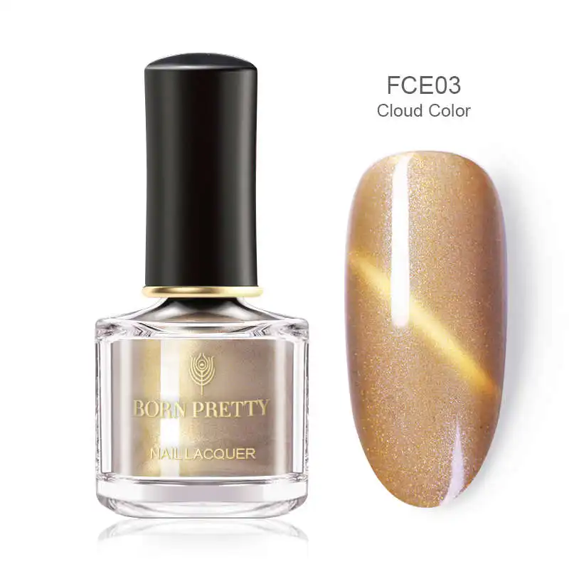 BP-FCE03 BORN PRETTY 3D Магнитный Блестящий лак для ногтей 6 мл голографический лак для глаз хамелеона кота - Цвет: BP-FCE03