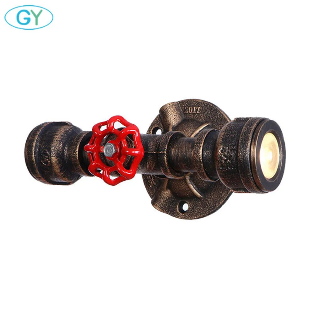 Лофт ретро светодиодный настенный светильник для столовой ресторана коридора