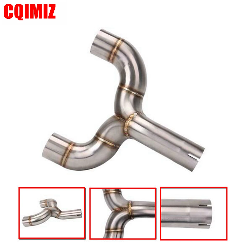 

51 мм нержавеющая сталь мотоцикл центральной выхлопной трубы подключения для Бенелли 600