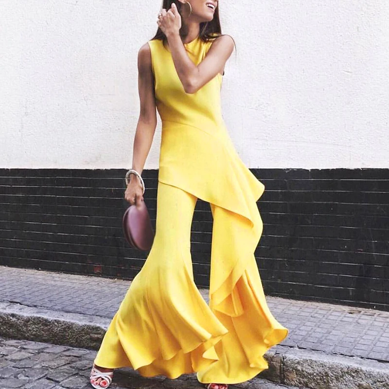 Женские комбинезоны женские вечерние летние облегающие повседневные модные