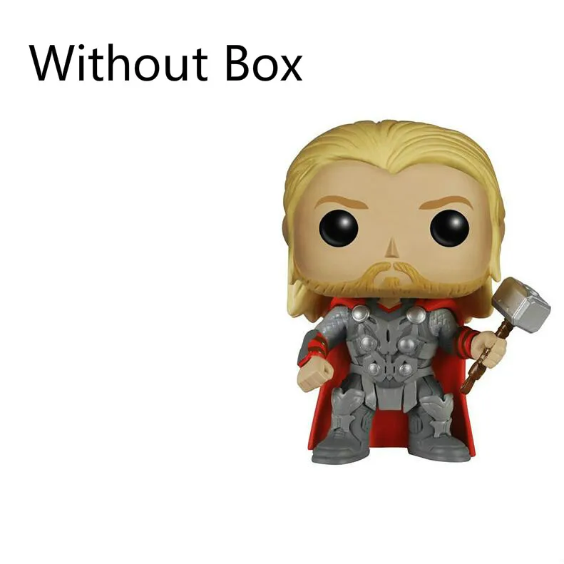 No Box Funko POP Мстители 3 Железный человек галактика аниме коллекция фигурка Модель ПВХ детские игрушки для мальчиков - Цвет: No Box