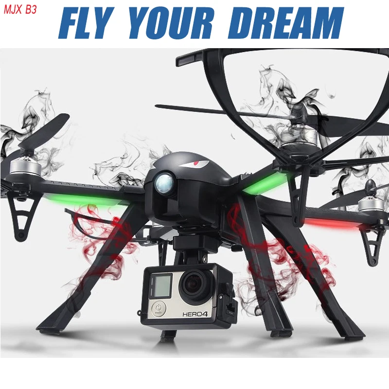 2.4 ГГц Quadcopter 6 оси гироскопа сигнализации moniter Радиоуправляемый Дрон 4 К Камера 1080 P