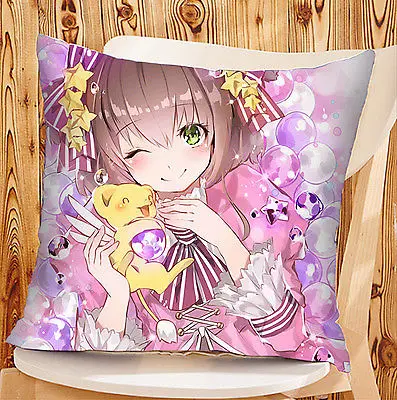 40 см * карта аниме Captor Sakura розовый ребенок девушки кровать Подушка Наволочка