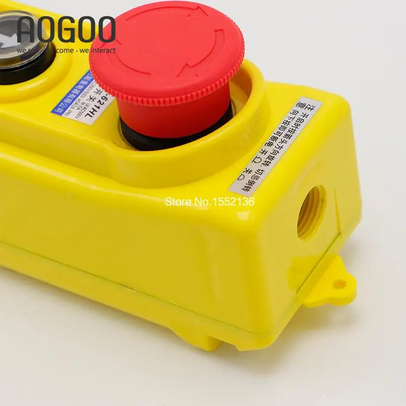 Одна кнопка управления скоростью подъемника крана 2 кнопки подвесная станция с