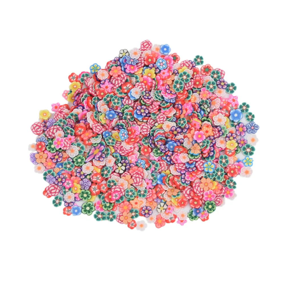 DIY Nail Art Soft Pottery Slices Filler For Nails Acrylic Glitters Decoration Manicure Stickers Fashion 2018 new |