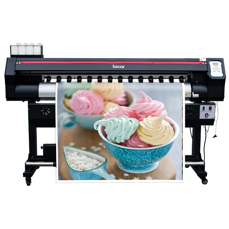1600Mm Double Head Wide Format Printer Plotter High Resolution 1440 Xp600 With Rip Eco Solvent Flex Printing Machine | Компьютеры и