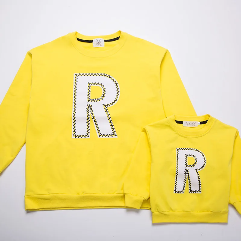 Мама мама и дочь одежда для мамы сына комплекты с буквенным принтом Детские