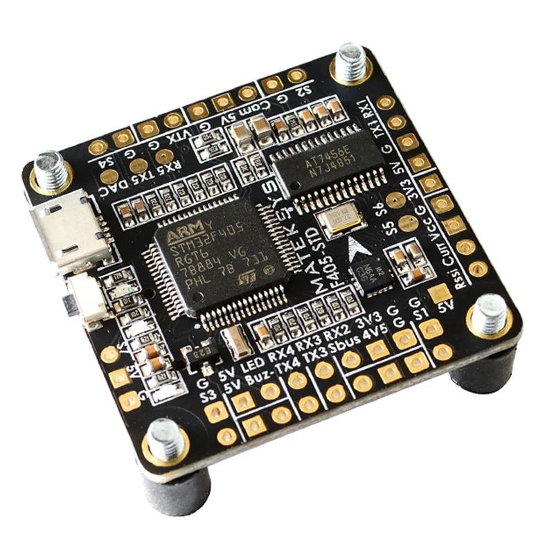 Matek F405 STD STM32F405 с бортовой платой управления OSD выходы DShot для радиоуправляемого