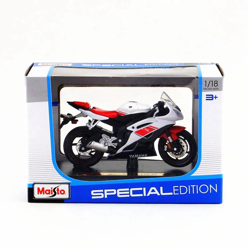 Maisto сплава модель мотоцикла игрушечный 1:18 весы из ткани имитирующий YZF R6 модели