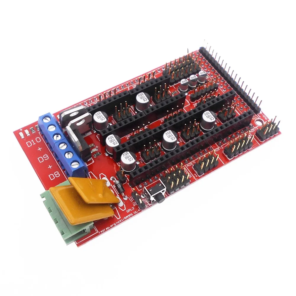 Запчасти для 3D принтера Duoweisi Reprap Ramps 1 4 расширенная плата Mendel Prusa I3 оптовая
