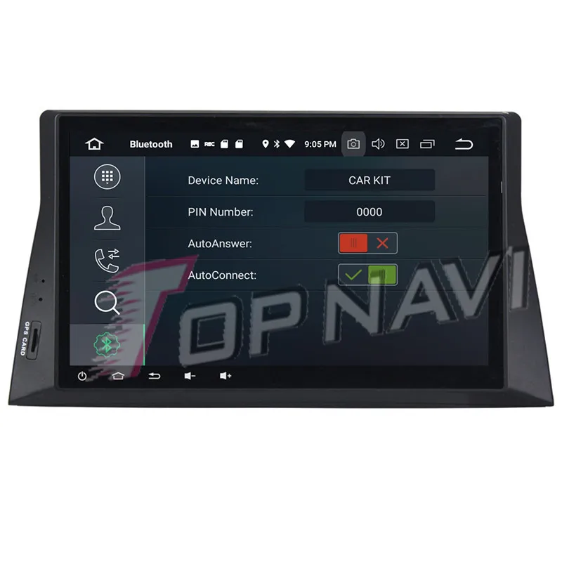 Topnavi 10 1 &quotAndroid 9 0 автомобильный медиа центр GPS навигационный плеер для Honda Accord 8 2008