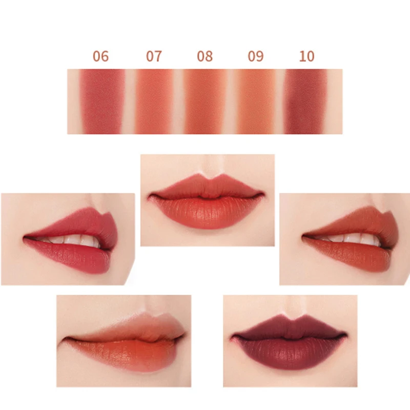 Набор матовых губ LIDEAL профессиональная водостойкая губная помада 5 шт./компл.| |