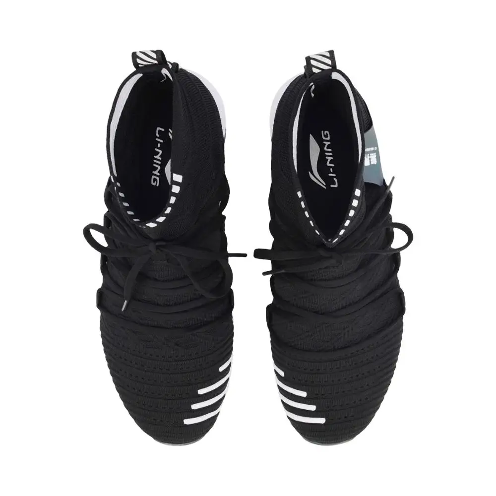 Туфли Li Ning мужские без границ высокие тренировочные ботинки дышащая однонитевая