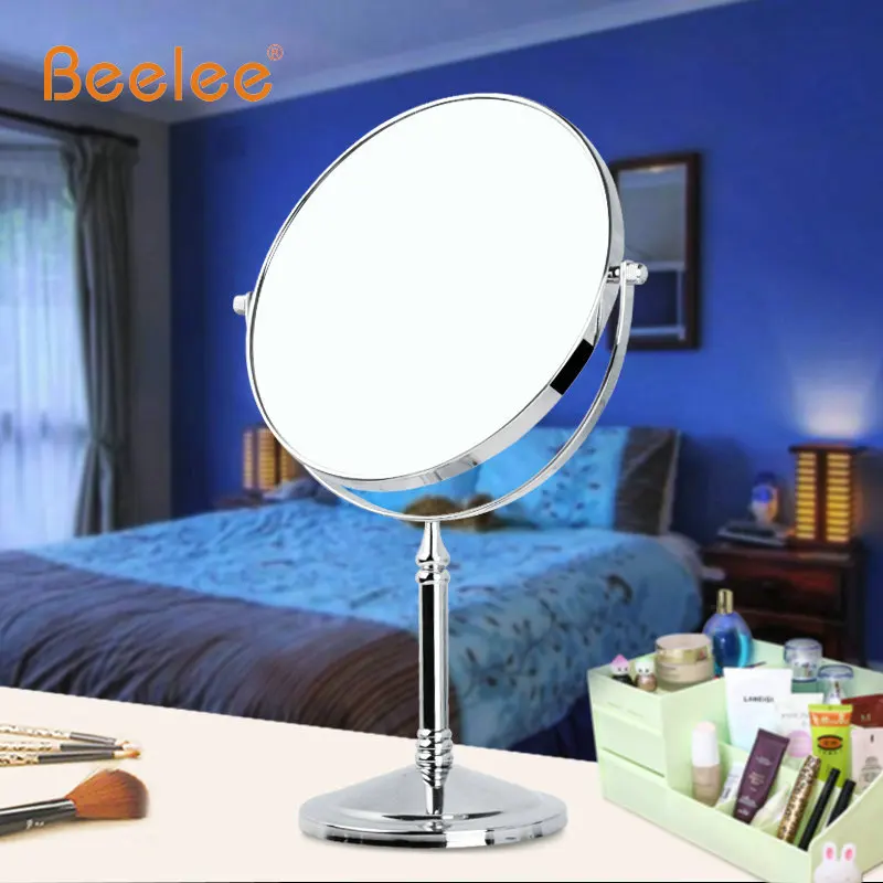 Beelee косметическое зеркало двустороннее настольное 6/8 дюймов 3x 5x 7x 10x