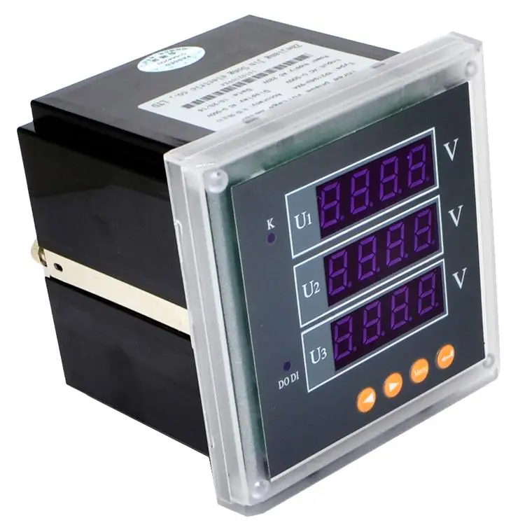 Трехфазный Измеритель Напряжения AT28V 96 светодиодный цифровой вольтметр 3P