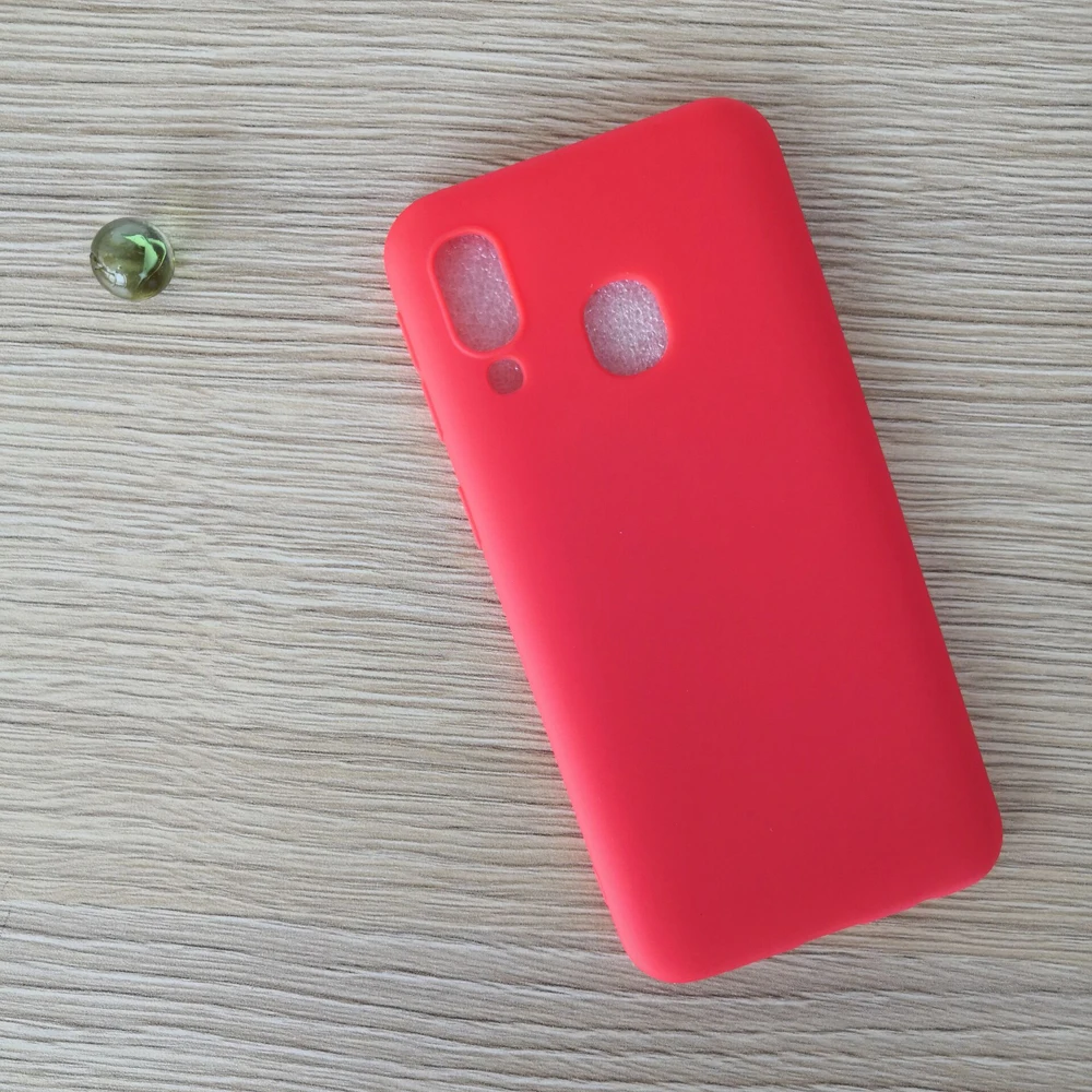 Чехол для Samsung A40 2019 чехол Galaxy Матовая Мягкая задняя крышка A 40 чехол|Бамперы| |
