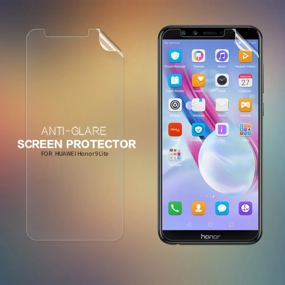 Nillkin для huawei Honor 9 Lite пленка HD скраб Передняя и задняя защитная матовая прозрачная