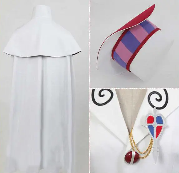 Синий экзорцист косплей-костюм Мефисто костюмы на Хэллоуин с шапочкой 11 |