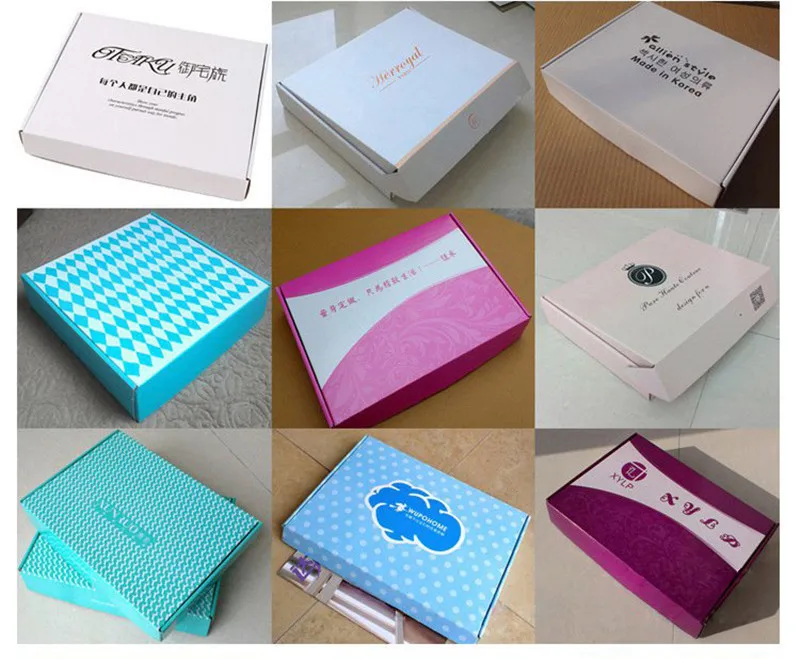 Wholesale 500Pcs/lot Customized Large Size cheap outer carton box paper corrugated with strong cardboard | Дом и сад