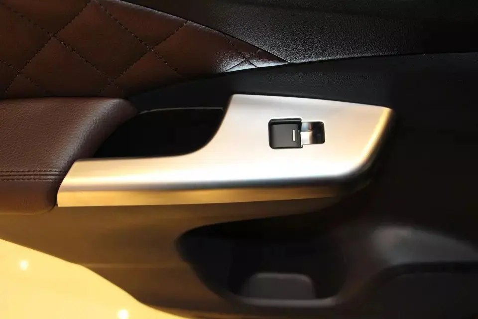 Для Honda CR-V 2012-2015 4 шт. Автомобильная ABS хромированная для дверей окон стеклянная
