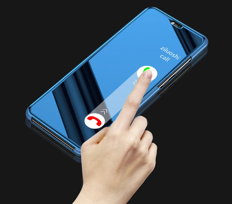 Для huawei Honor 8X чехол 8 x роскошный зеркальный флип-чехол с подставкой из искусственной кожи для huawei Honor8X Max чехол для телефона s Fundas защитный чехол