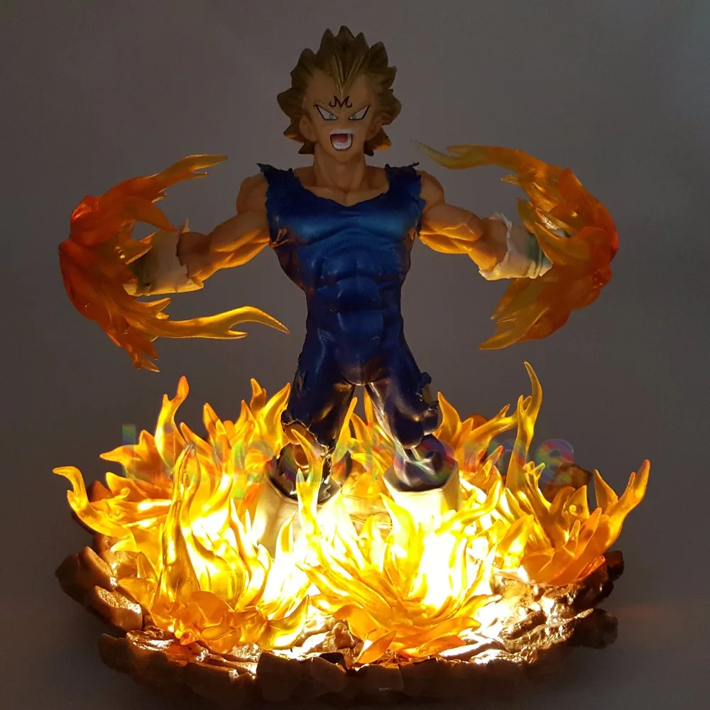 Dragon Ball Z Вегета светодиодные лампы Мощность эффект Dragon Ball Супер Son Goku Led ночные огни настольная лампа Luces navidad