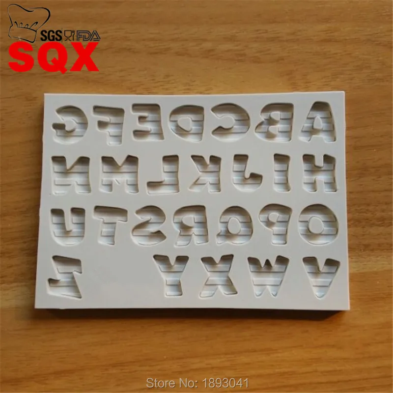 Кирпичная текстура английская буква силиконовая форма выбивая инструмент для