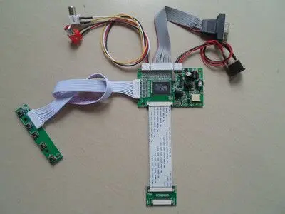 9-дюймовая плата драйвера AT090TN10 AT090TN12 8-дюймовая AT080TN64 с ЖК-дисплеем AV + VGA