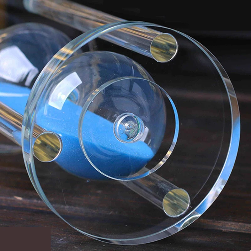 Украшение для дома украшение Хрустальное часовое стекло с 15/30/60 минут песочные