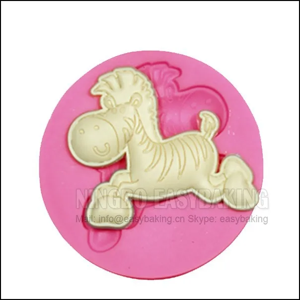 Силиконовая форма в виде милой лошади пони украшение торта силиконовая для