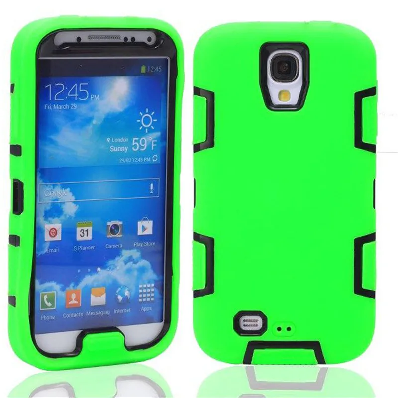 Сверхпрочный защитный чехол силиконовый для Samsung Galaxy S4 I9500 I9502 I9505 противоударный