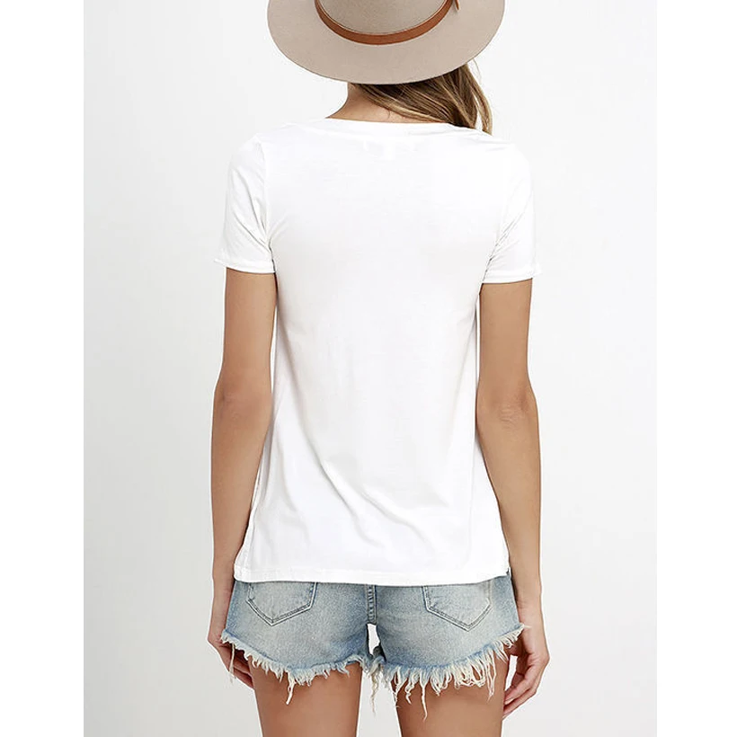 Новинка весна лето женская футболка на шнуровке с вырезами открытыми плечами