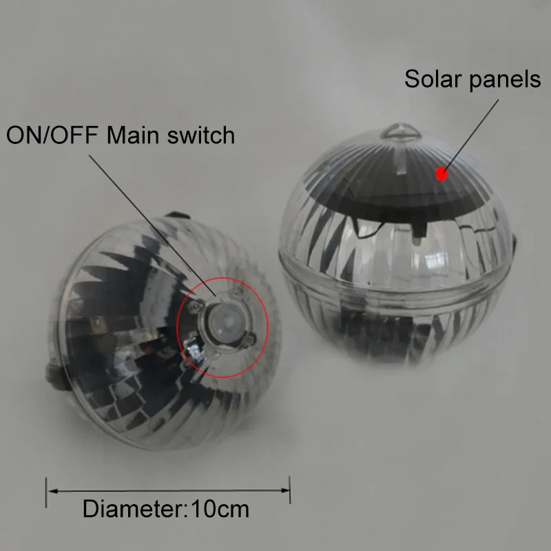 Светодиодный светильник для дискотеки онарь бассейна плавающая подводная лампа