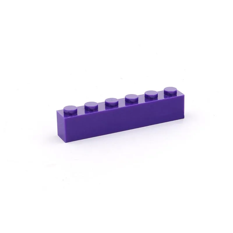 NO.3009 purple 430 шт./лот Kennie № 3009 цветные Запчасти оптом 1X6 высокий кирпич частицы классические мелкие детали и Запчасти игрушки "Сделай своими руками" 1k - Цвет: NO.3009 purple