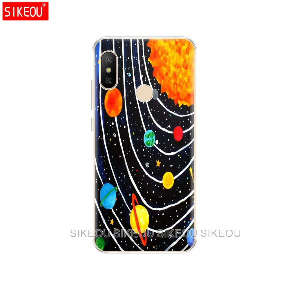 33784 Силиконовый чехол для Xiaomi mi A2 LITE, чехол, полная защита, мягкий ТПУ, задняя крышка, чехол для телефона, для Xio mi A2 LITE, бампер, Coque fox - Цвет: 33784
