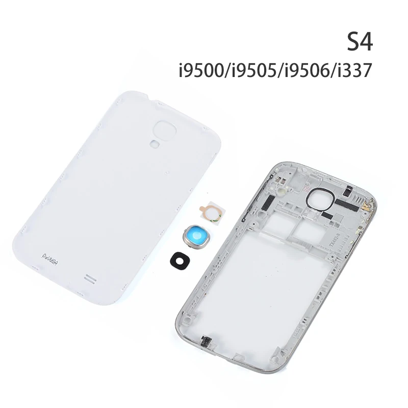 Новый S4 средняя рамка Корпус для Samsung Galaxy i9505 i9500 i9506 i337 пластина с кнопкой