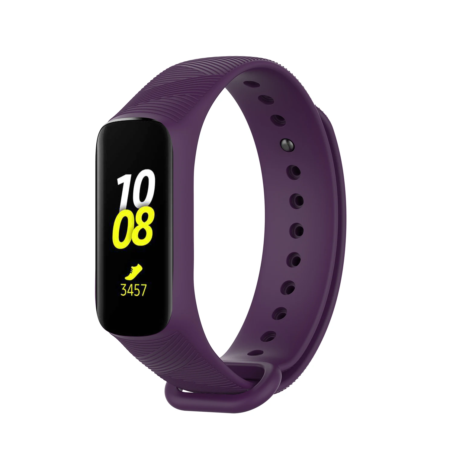 Многоцветный силиконовый ремешок для наручных часов ремешок для samsung Galaxy Fit-e R375 умный Браслет сменный ремешок аксессуары