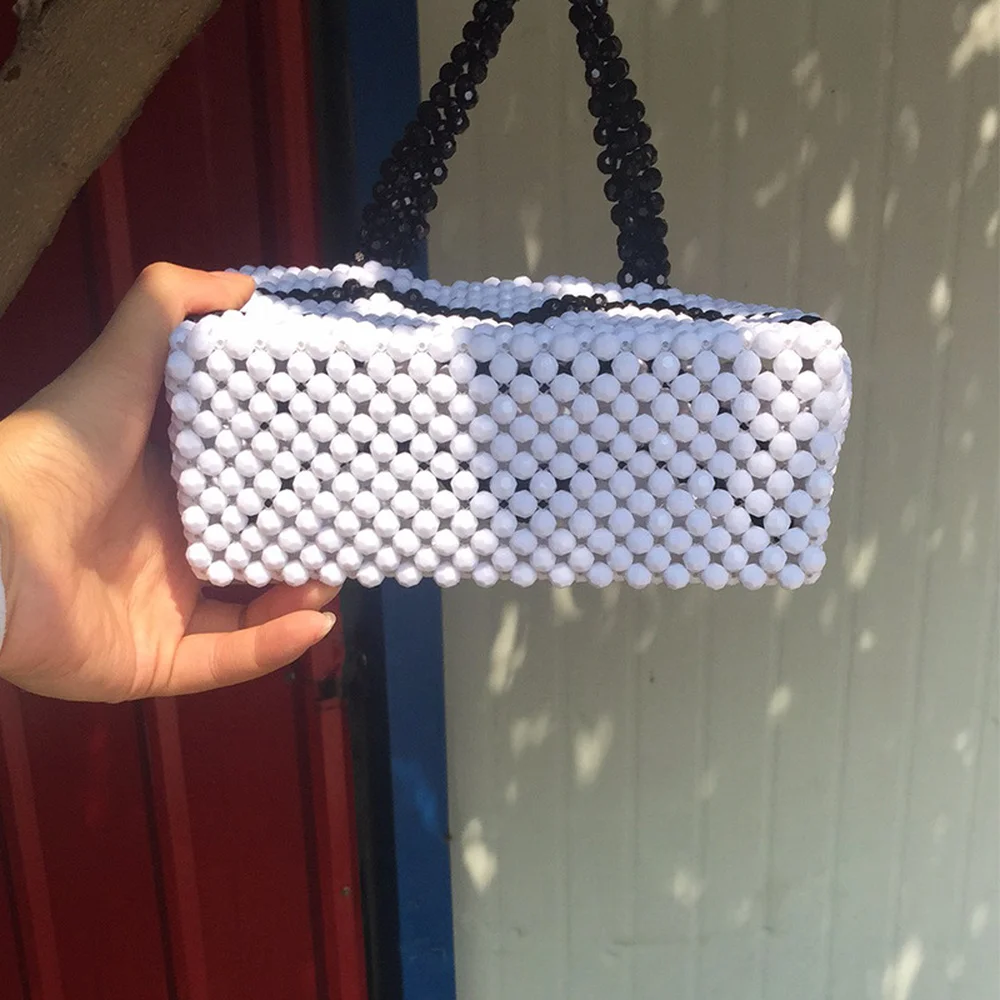2019 новая сумка с жемчугом одинаковыми молочными бровями летняя сумочка | Багаж и