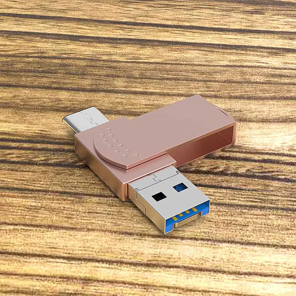 Usb флеш-накопитель Lightning/TYPE-C для iPhone 6, 6 Plus, 7, 7 Plus, 8 Plus, X Usb-C, флешка для телефона Android, Usb флешка, 128 ГБ-8 Гб