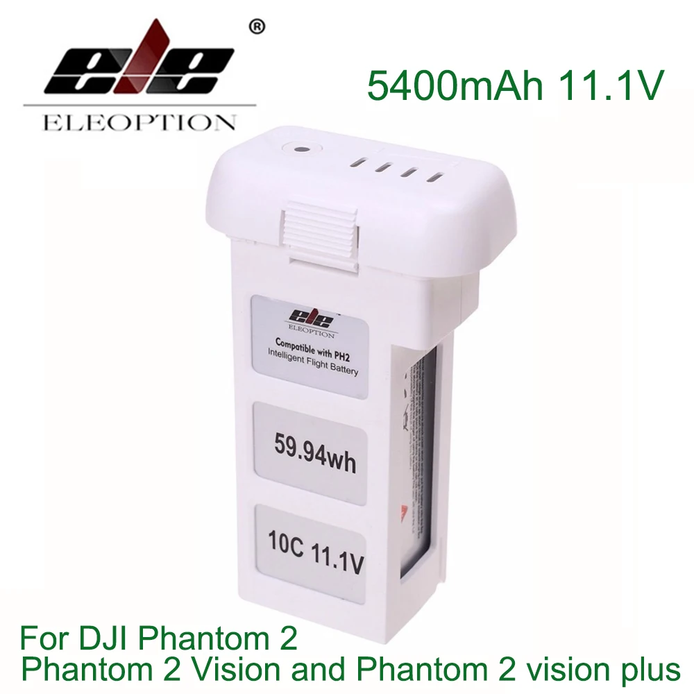 ELE ELEOPTION В 11 1 мАч 5400 в обновленный Аккумулятор для DJI Phantom 2 Vision и vision plus |